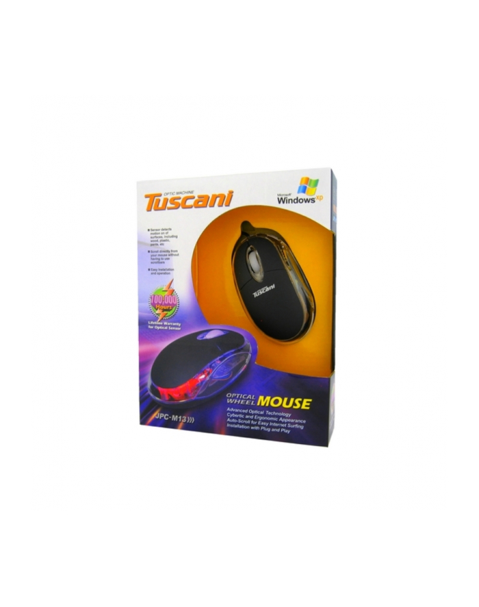 Mysz 4World Tuscani, USB,  kolorowe podświetlenie główny