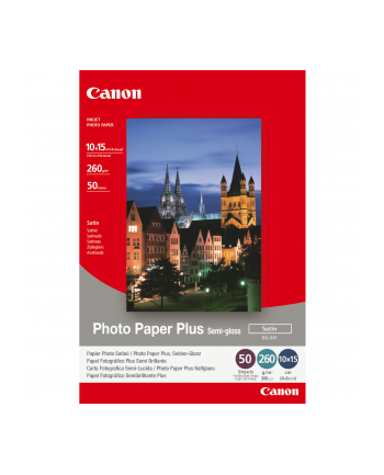 Papier Canon SG201 Photo Paper Plus Semi-glossy | 260g | 10x15cm | 50ark