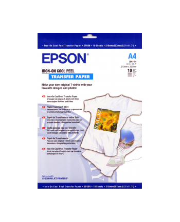 Papier Epson Iron-on Transfer Film | 124g | A4 | 10ark