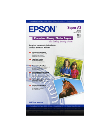 Papier Epson Premium Glossy Photo | 255g | A3  | 20ark
