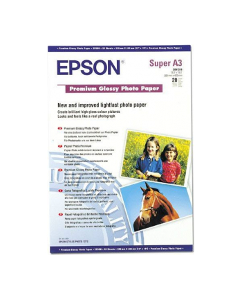 Papier Epson Premium Glossy Photo | 255g | A3  | 20ark