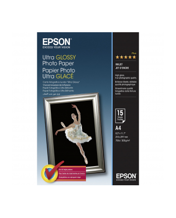 Papier Epson Ultra Glossy Photo | 300g | A4 | 15ark