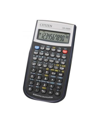 pbs connect Kalkulator naukowy CITIZEN SR-260N 10-cyfrowy 154x80mm czarny, etui