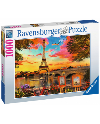 Puzzle 1000el Nabrzeże Sekwany 151684 RAVENSBURGER nr 2