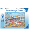 ravensburger Puzzle 100el Budowa lotniska 106240 - nr 3