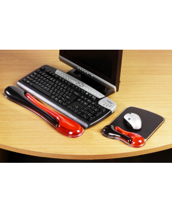 kensington Podkładka pod mysz Duo Gel czerwono-szara