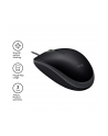 logitech Mysz B110 Silent Czarna 910-005508 - nr 85