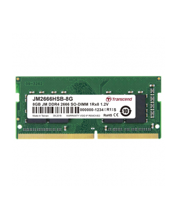 transcend Pamięć JetRAM 8GB 2666 SODIMM