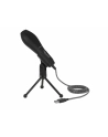 DeLOCK USB condenser microphone with table stand (black) - nr 1