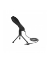 DeLOCK USB condenser microphone with table stand (black) - nr 23