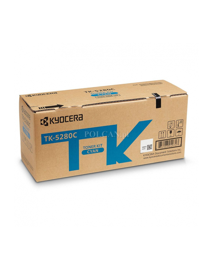 Toner Kyocera TK-5280C do ECOSYS P6235cdn | CYAN| główny