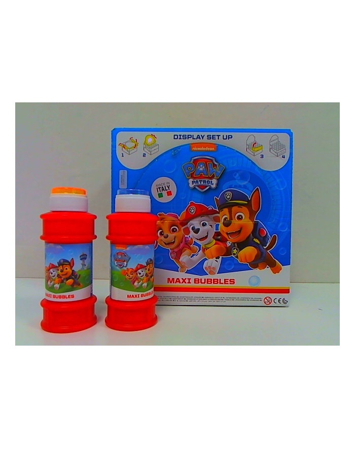 brimarex Bańki mydlane 175ml Maxi p16 Psi Patrol  cena za 1szt główny