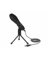 DeLOCK USB condenser microphone with table stand (black) - nr 12