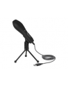 DeLOCK USB condenser microphone with table stand (black) - nr 18