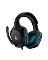 Logitech G432 Gaming Headset (black / blue) - nr 97