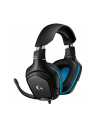 Logitech G432 Gaming Headset (black / blue) - nr 125
