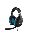 Logitech G432 Gaming Headset (black / blue) - nr 128