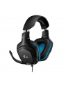 Logitech G432 Gaming Headset (black / blue) - nr 23