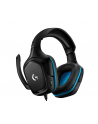 Logitech G432 Gaming Headset (black / blue) - nr 52