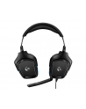 Logitech G432 Gaming Headset (black / blue) - nr 53