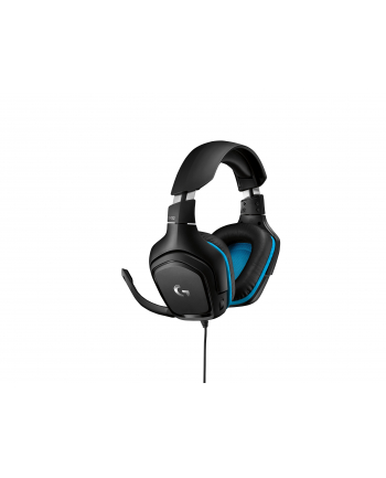 Logitech G432 Gaming Headset (black / blue)