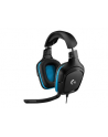 Logitech G432 Gaming Headset (black / blue) - nr 62