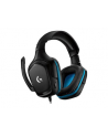 Logitech G432 Gaming Headset (black / blue) - nr 64