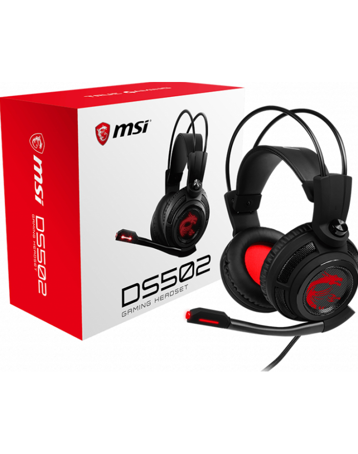 MSI GAMING DS502 headset (black / red) główny