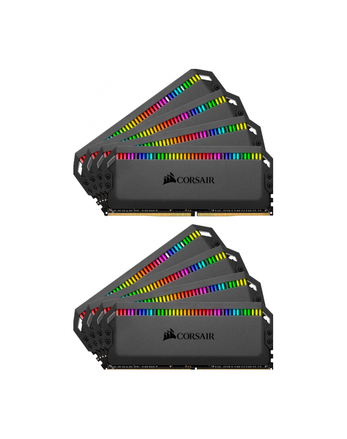 Corsair DDR4 64GB 3200-16 - Octo-Kit - Dominator Plat.RGB K8 COR główny