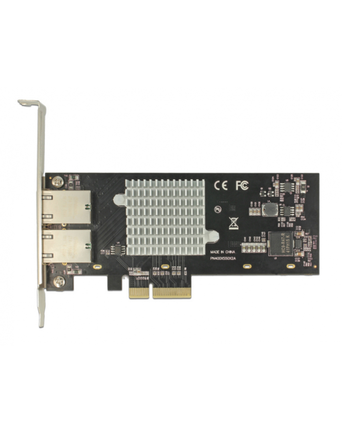 DeLOCK PCIe x4 10Gigabit LAN 2xRJ45 X550 główny
