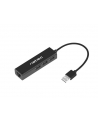 natec Hub USB Dragonfly 3 porty USB 2.0 + RJ45 - nr 13