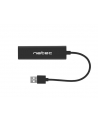 natec Hub USB Dragonfly 3 porty USB 2.0 + RJ45 - nr 18