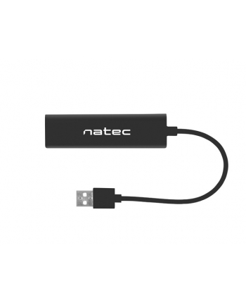 natec Hub USB Dragonfly 3 porty USB 2.0 + RJ45