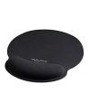DeLOCK Ergonomic mouse pad with gel wrist rest (black) - nr 15