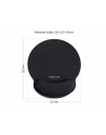 DeLOCK Ergonomic mouse pad with gel wrist rest (black) - nr 5