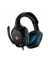 Logitech G432 Gaming Headset (black / blue) - nr 120