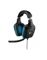Logitech G432 Gaming Headset (black / blue) - nr 39