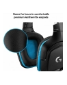 Logitech G432 Gaming Headset (black / blue) - nr 58