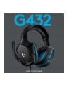 Logitech G432 Gaming Headset (black / blue) - nr 84
