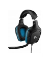 Logitech G432 Gaming Headset (black / blue) - nr 99
