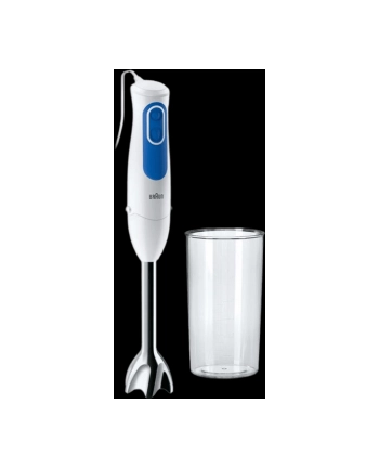 Braun Multiquick 3 MQ 3000 WH Smoothie + Hand Blender (White / Blue)