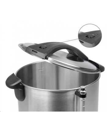 Proficook for hot drinks / Mulled Machine PC SV 1111, Preserving - stainless steel / black