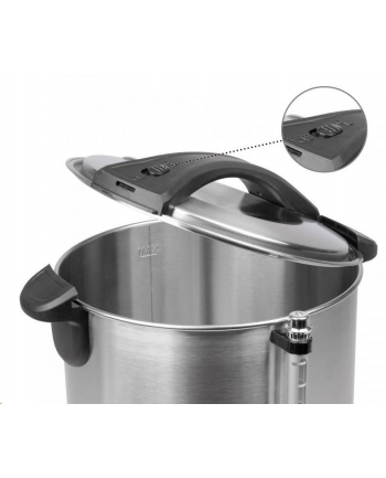 Proficook for hot drinks / Mulled Machine PC SV 1111, Preserving - stainless steel / black