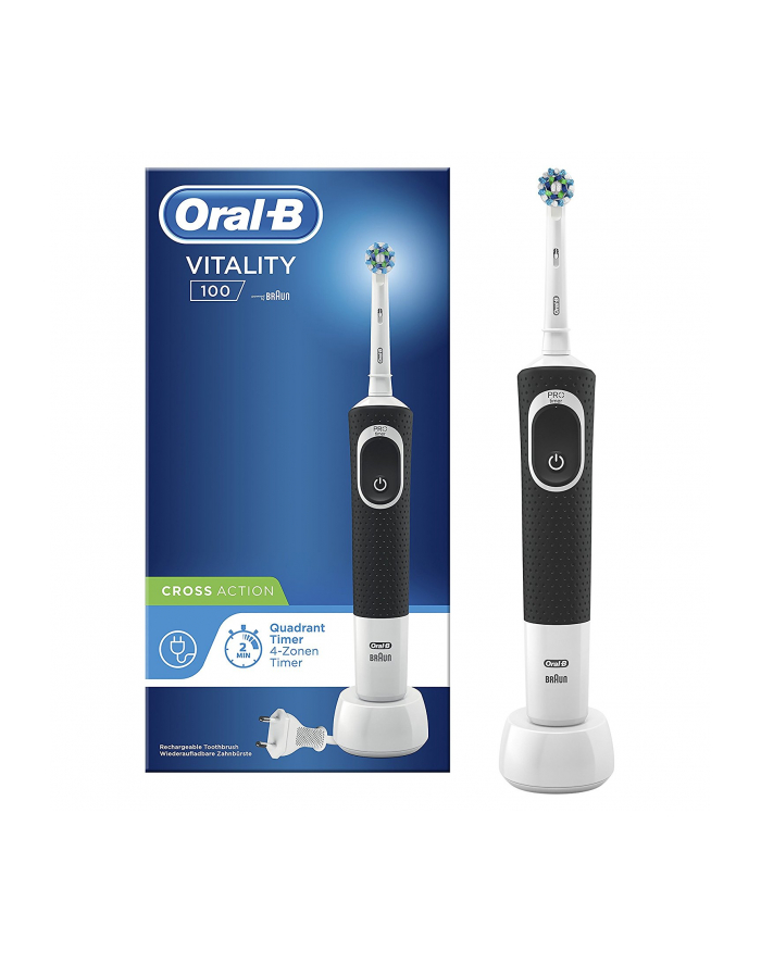 Braun Oral-B Vitality 100 CrossAction - black / white główny