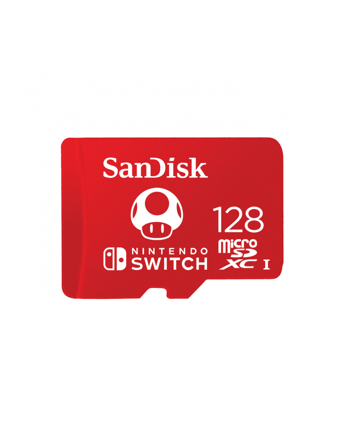 SanDisk Nintendo Switch 128 GB microSDHC, Memory Card (red, UHS-I U3, V30) główny