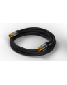 goobay TV antenna cable 135dB black 3m -4x shielded - nr 1