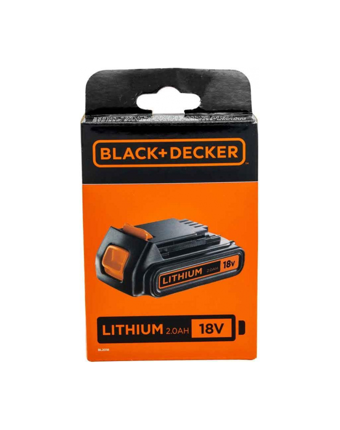 black+decker Black&Decker Slidepack BL2018-XJ 18V 2Ah - battery pack główny