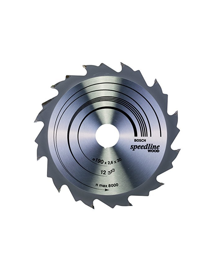 bosch powertools Bosch Circular Saw Blade SE WO H 190x30-12 - 2608640800 główny