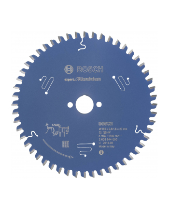 bosch powertools Bosch Circular Saw Blade EX AL H 165x20-52 - 2608644095
