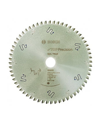 bosch powertools Bosch circular saw blade EX AL B 254x30-80 - 2608644112